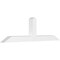 Ekena Millwork Portland Architectural Grade PVC Gable Bracket, 60"W x 17 1/2"H x 4"D x 4"F, 7/12 Pitch GBP060X18X0404POR00 - alternate 1